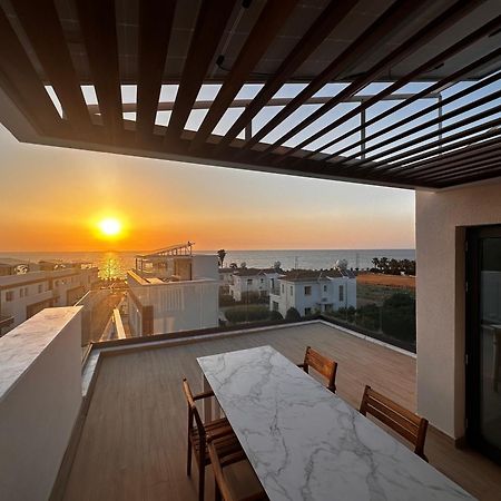 Santa Barbara Seafront Villas W Jacuzzi Pool Пафос Экстерьер фото